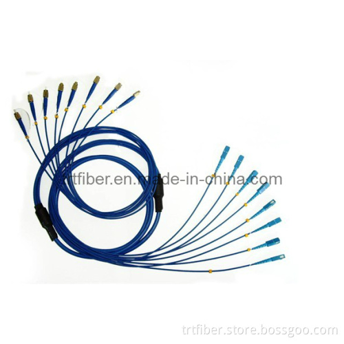 Sc-FC Optical Fiber Optic Armored Patch Cord Cable
